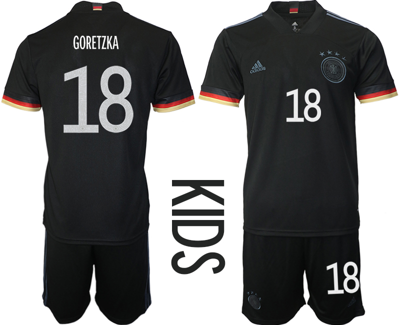 2021 European Cup Germany away Youth #18 soccer jerseys